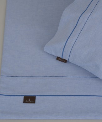 Terre de Coton Ajour Chambray Sheets