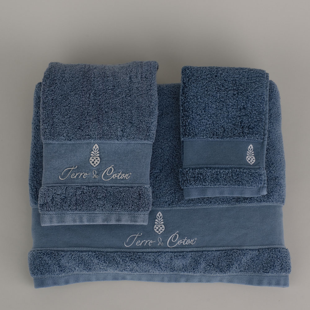 Denim Bath Towel- CULTIVER- USA