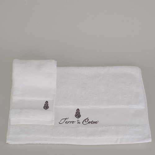 Terre-de-Coton-Snow-White-Terry-Towel