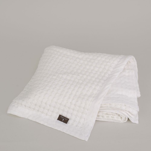 Terre-de-Coton-Snow-White-Throw